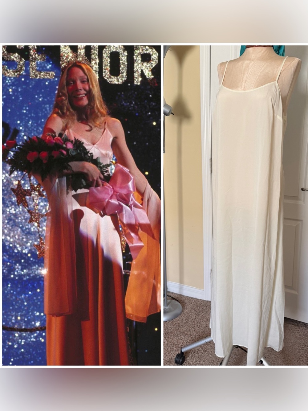 NEW Sexy see through nude Maxi Sleep Dress Sz M Pullover Sleeveless Night Gown